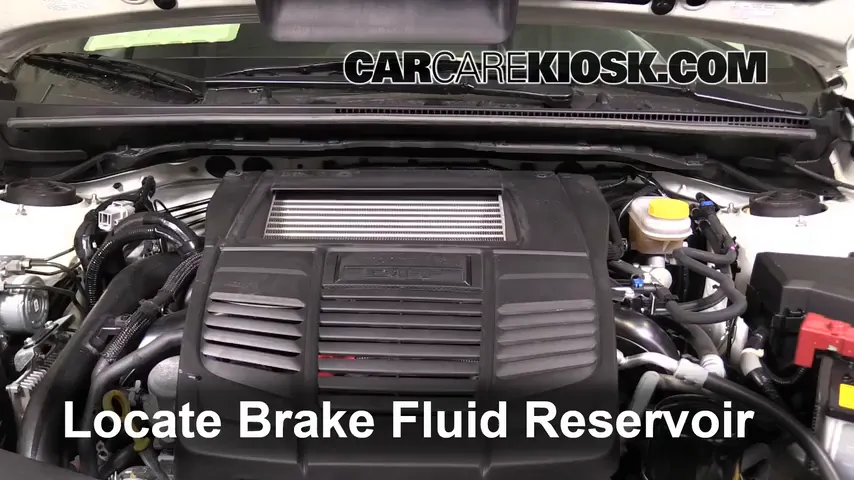 2015 Subaru WRX Limited 2.0L 4 Cyl. Turbo Brake Fluid